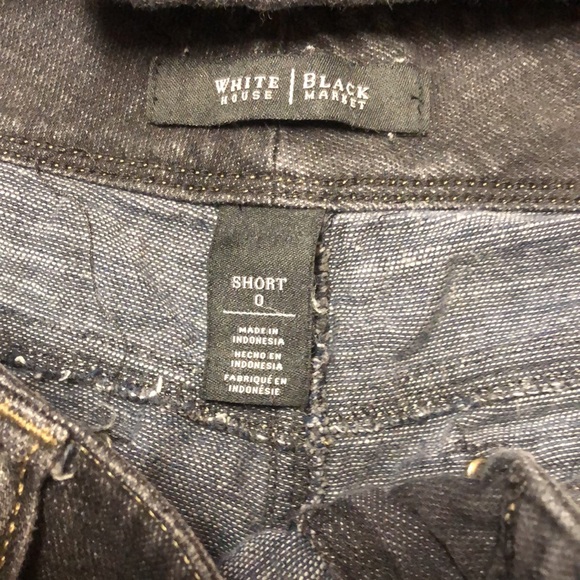 2 pair of White House black market jeans shorts - Picture 4 of 4